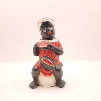 Black Americana Cast Iron Bank