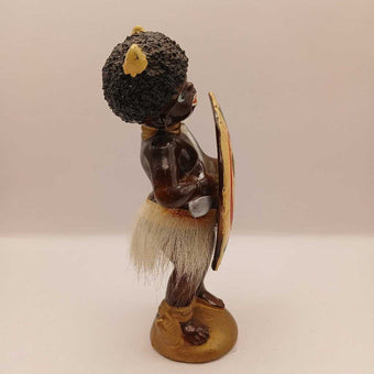 Black American Ceramic Figurine
