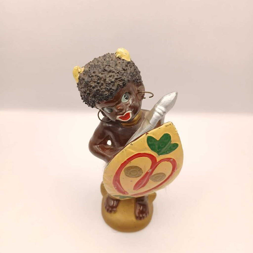 Black American Ceramic Figurine