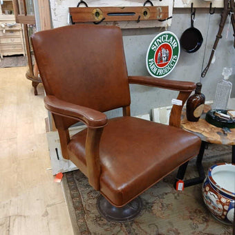 Antique Jury Swivel Chair