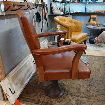 Antique Jury Swivel Chair