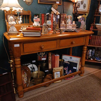 Wood Entry Table