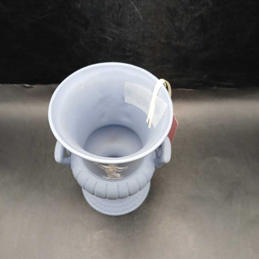 Jasperware style urn vase