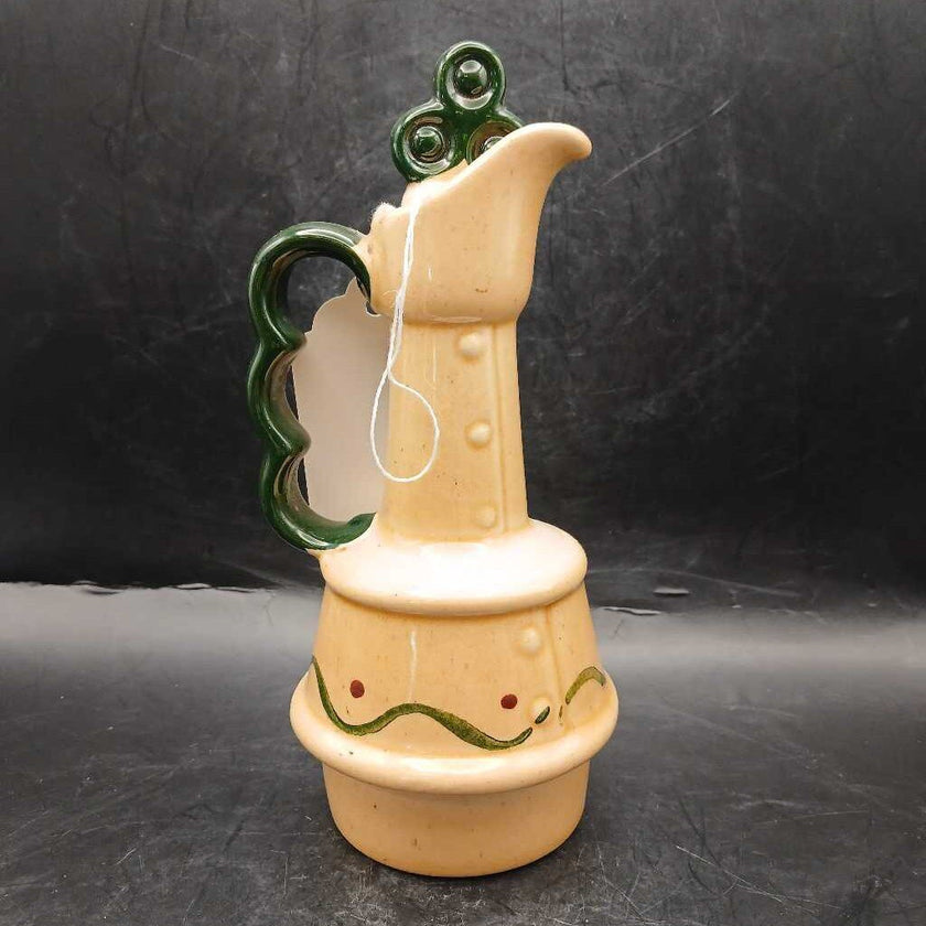 Vintage Metlox Poppytrail California Provincial Rooster Oil Carafe Chickens