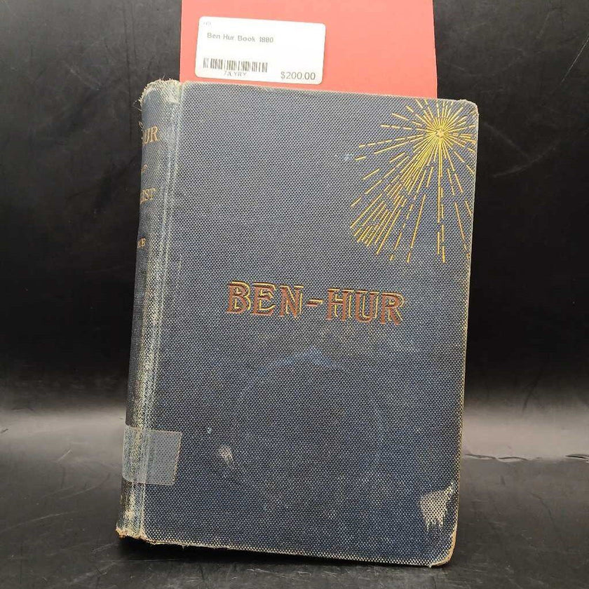 Ben Hur Book 1880