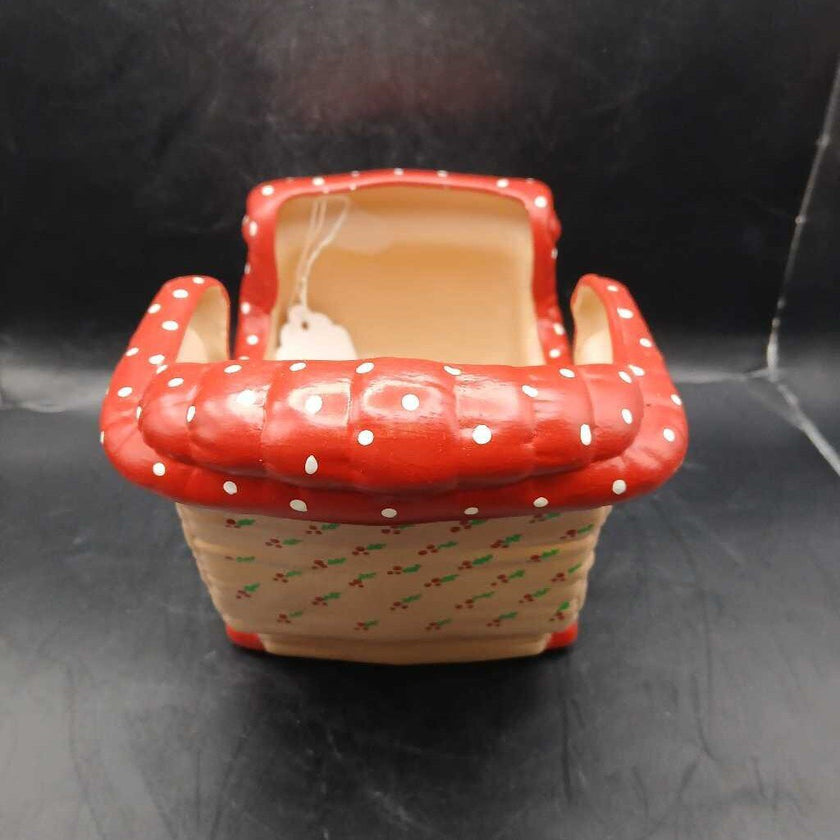 Kimple Mold Ceramic Christmas Santa Sleigh Planter Centerpiece Hobbyist 1980s