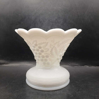Westmoreland milk glass vase