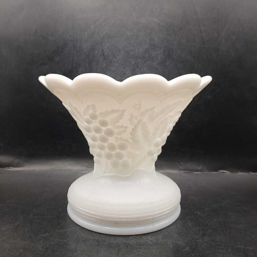 Westmoreland milk glass vase