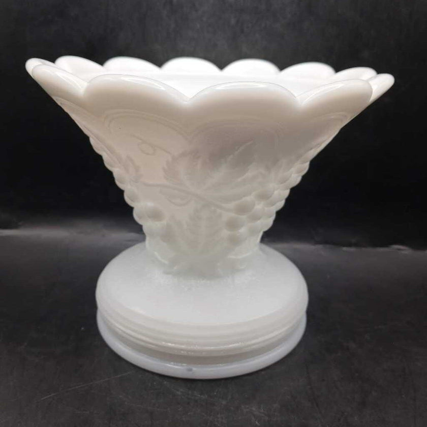 Westmoreland milk glass vase