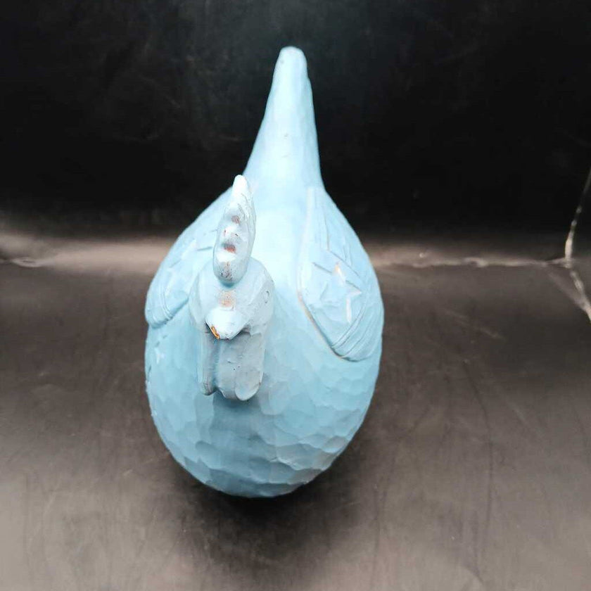 Patriotic Chicken Blue I Heart USA