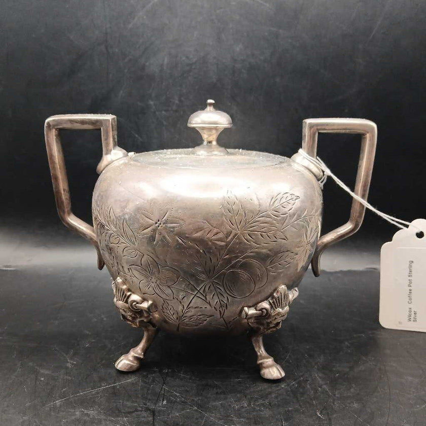 Wilcox Coffee Pot Sterling Silver