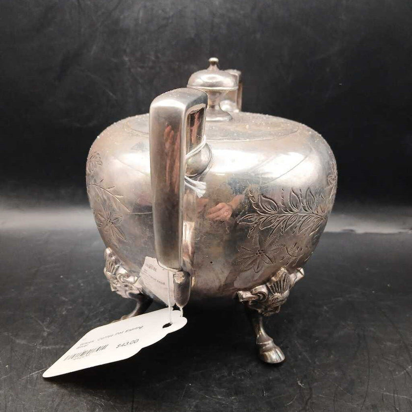 Wilcox Coffee Pot Sterling Silver