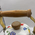 VTG GMI 2.5 Qt Tea Kettle, Porcelain On Steel, White Tea Kettle Tulip Pattern