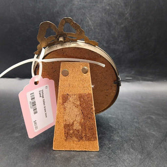 Vintage Italian brass bow frame