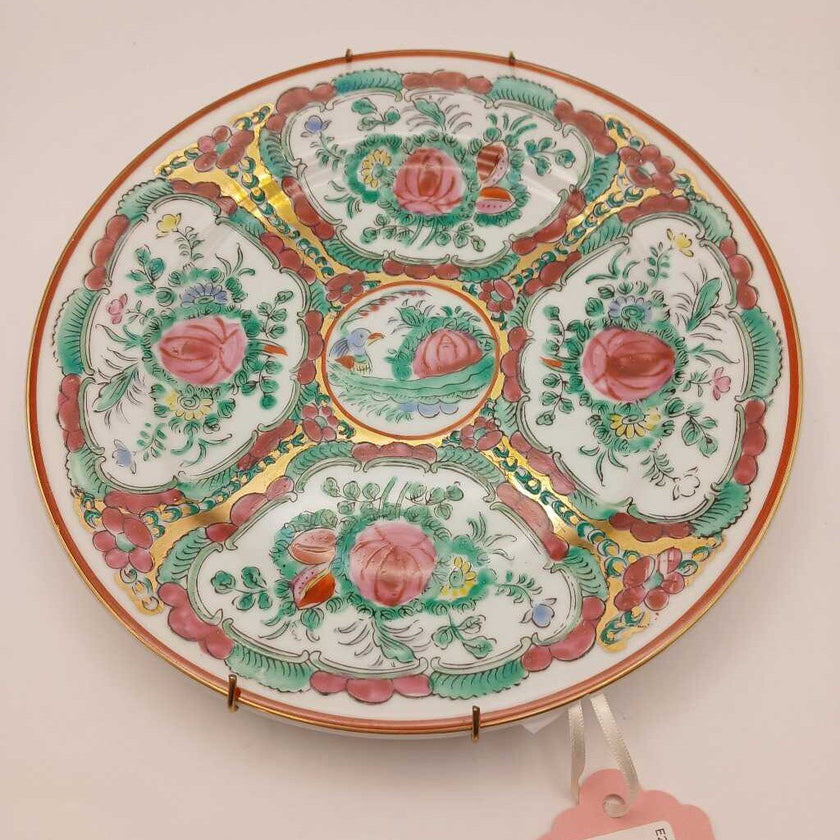 Vintage Rose Canton Plate