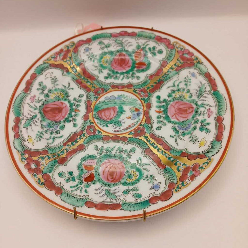 Vintage Rose Canton Plate