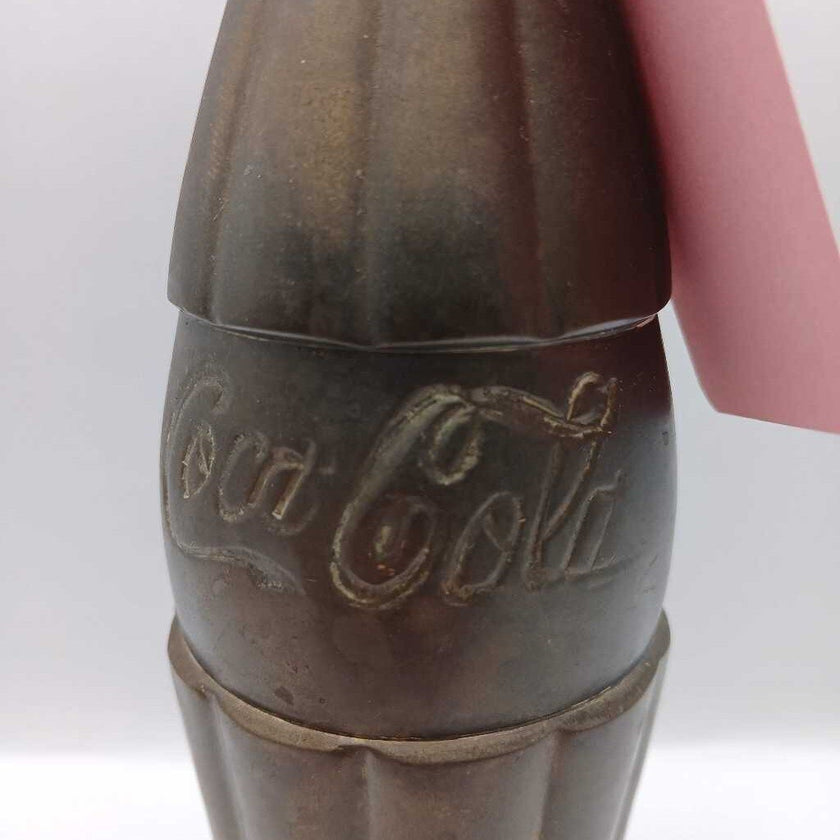 Vintage Brass Coca Cola bottle