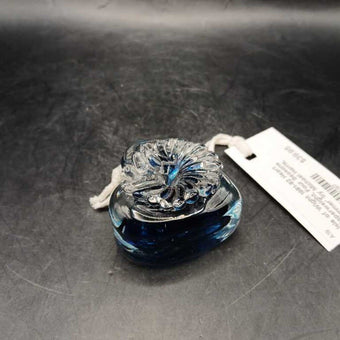 Isle of Wight 1981-82 Heart Paperweight, Four Seasons 'Summer' by Michael Harris, England