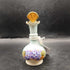 Early 1900s Hand Painted Porcelain Perfume Bottle w/Fan Dauber