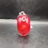 Red Heart Art Glass Perfume Bottle w/Dauber