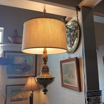 Vintage Stiffle swag light