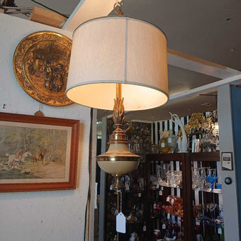 Vintage Stiffle swag light