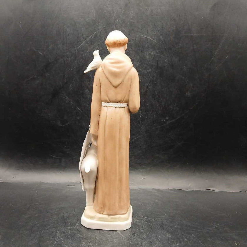 St Francis of Assisi with deer and birds