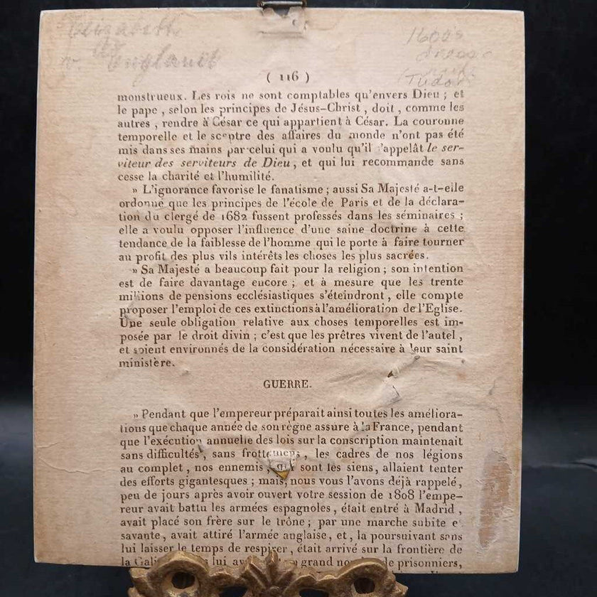 French miniature portrait circa 1850