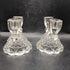 Set of 2 Vintage EAPG Imperial Glass Mount Vernon Double Candlestick Holder, Vintage Imperial Glass Bell, Vintage Christmas Gift