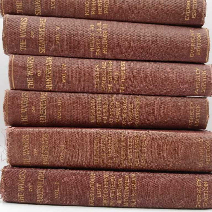 Works of Shakespeare 11 Volume Complete Set 1903