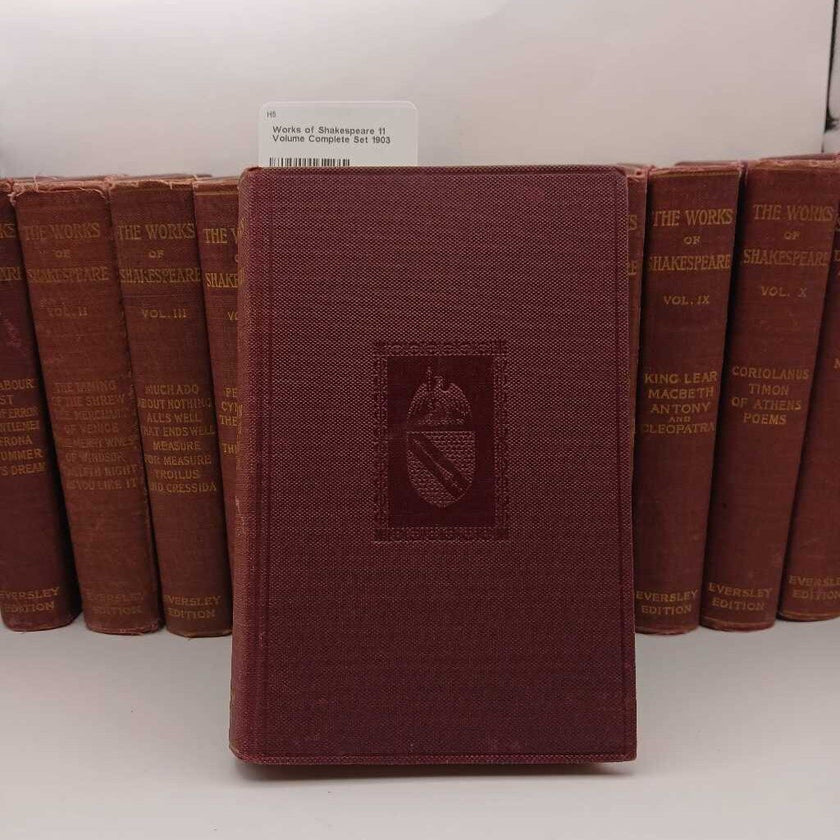 Works of Shakespeare 11 Volume Complete Set 1903