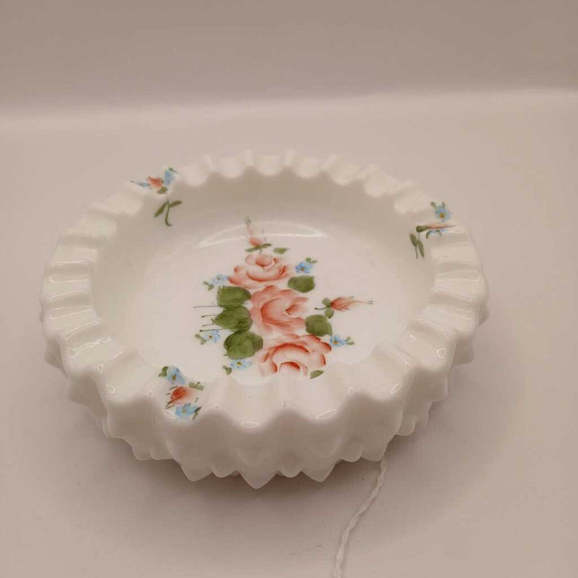 Vintage Fenton hobnail ashtray