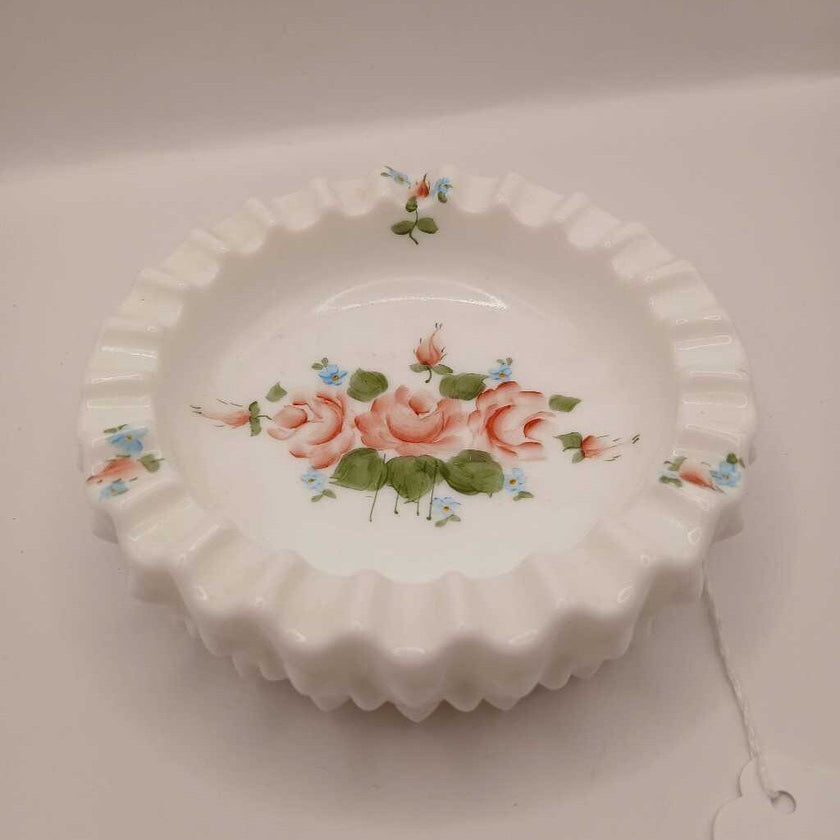 Vintage Fenton hobnail ashtray