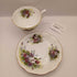 Violet teacup and saucer