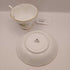 Violet teacup and saucer