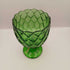 Green Glass Goblet
