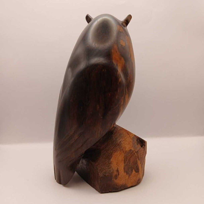 Ironwood Carved Owl