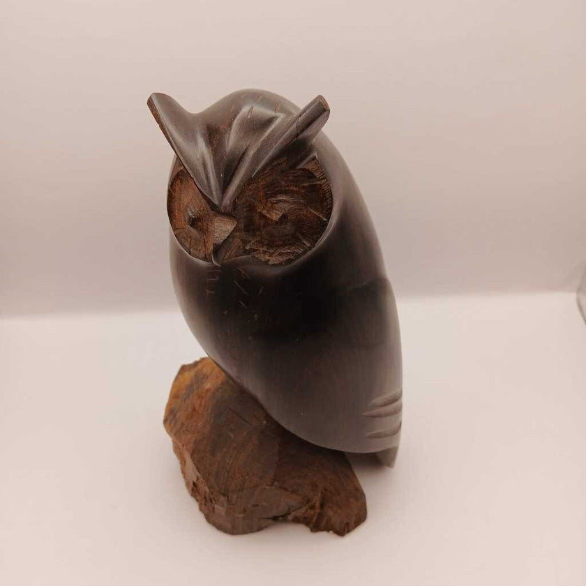 Ironwood Carved Owl