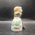 Vintage porcelain lady bell
