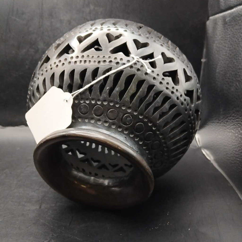 Vintage Signed DONA ROSA Oaxaca Mexico black pottery