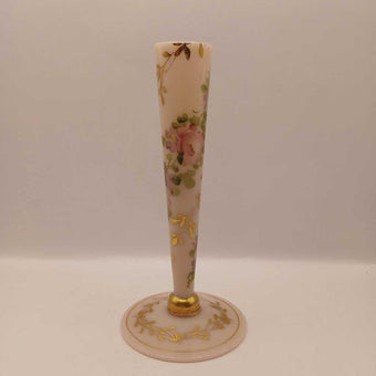 Cambridge Crown Tuscan Charleton Pink Rose Mini Vase *Rare