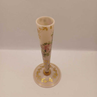 Cambridge Crown Tuscan Charleton Pink Rose Mini Vase *Rare