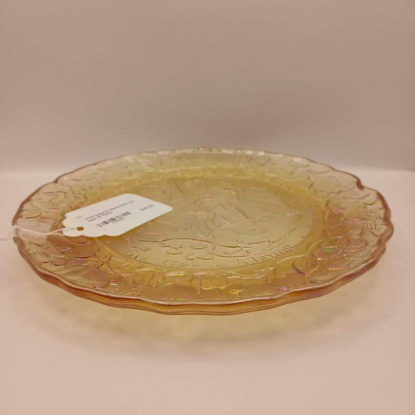 VTG Imperial Glass Plate, 1st day of Xmas