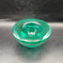 Kosta Boda Atoll Green Swirl Votive Candle Holder