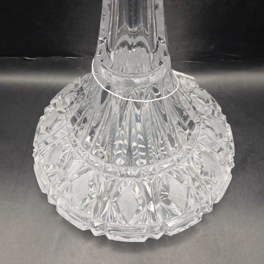 VTG Crystal Ships Decanter