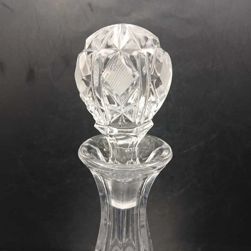 VTG Crystal Ships Decanter