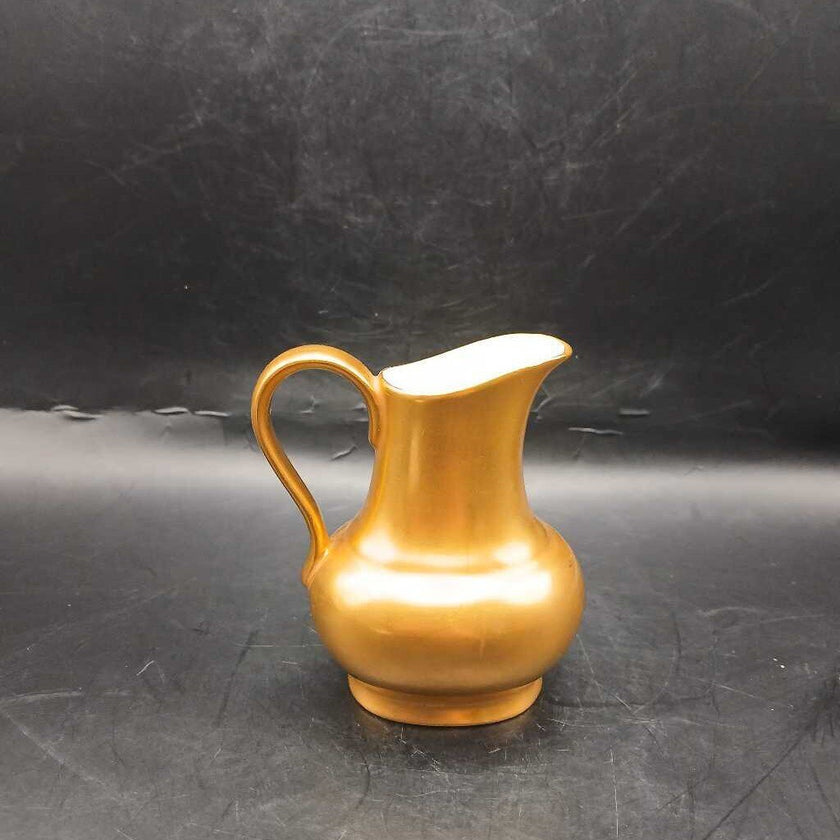 Sml Gold Porcelain decorative jug Hutschenreuther (Made in Bavaria)