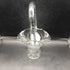 Antique 1920 Duncan & Miller Etched 7.5 in flower basket w/ handle