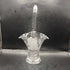 Antique 1920 Duncan & Miller Etched 7.5 in flower basket w/ handle
