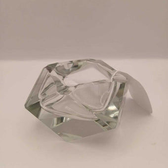 VTG Murano Faceted Glass Ashtray